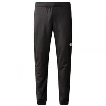 Pantalón largo The North Face Reaxion Fleece negro para hombre, tipo chándal, talla L