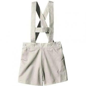 Neck & Neck - Bermuda Cabopino para niño, color beige