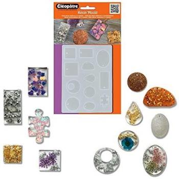 Moule de Silicona para Pendentifs 'Cleopatra' - 12 Formas
