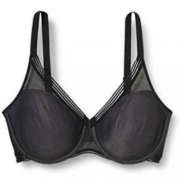 Triumph Infinite Sensation Minimizer Bra, Black, Size 80C
