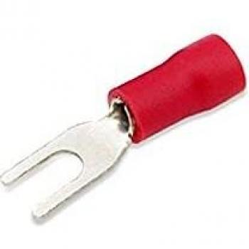 GSC - Terminal Aislado Horquilla 3,2/1,5mm Rojo 50 uds 000303600