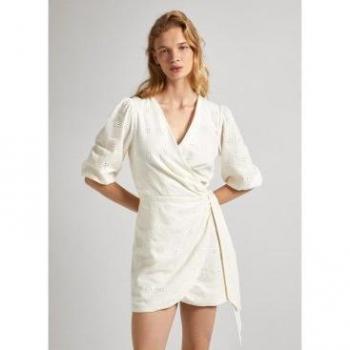 Vestido Dasha blanco roto Pepe Jeans
