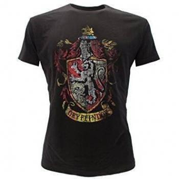 T-Shirt Camiseta BLASON Armas de Casa de Gryffindor Harry Potter - 100% Oficial Warner Bros