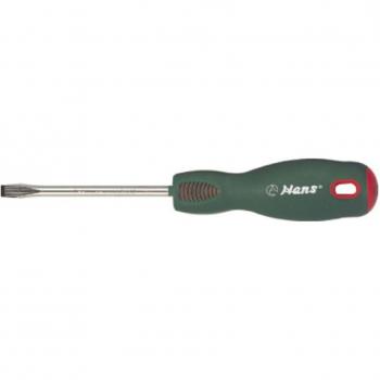 Destornillador plano HANS 5.5 mm, Longitud: 100mm, Modelo: HANS 0310M5-04