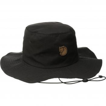 Sombrero Fjällräven Hatfield Negro para Hombre - Resistente al Agua y Transpirable