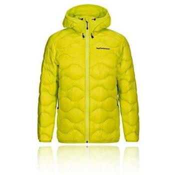 PEAK PERFORMANCE Helium Chaqueta Plumas, Hombre, Blaze Lime, L