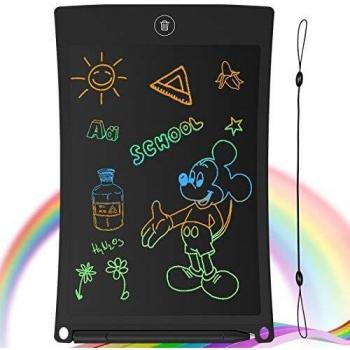 GUYUCOM Tableta de Escritura LCD, Tablero de Dibujo electrónico de 8.5 Pulgadas - Tablero de Grafiti de con Bloqueo de Pantalla borrable para Pinturas niños y Juguete Educativo