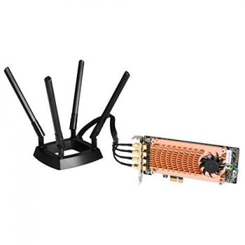 Qnap QWA-AC2600 - Adaptador inalámbrico PCI Express, Color Blanco