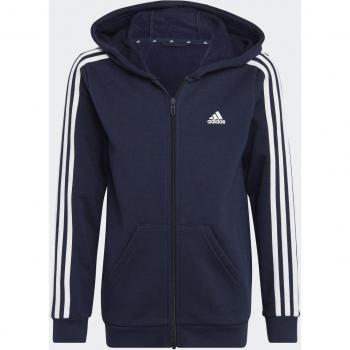 Adidas Kids Essentials 3-Stripes Fleece Full-Zip Hoodie