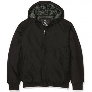 Volcom Boys 'Hernan Jkt - Actualización Pequeño), color negro
