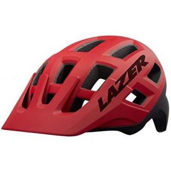 Lazer Casco Coyote (M) Ciclismo, Adultos Unisex, Rojo/Negro(Multicolor)