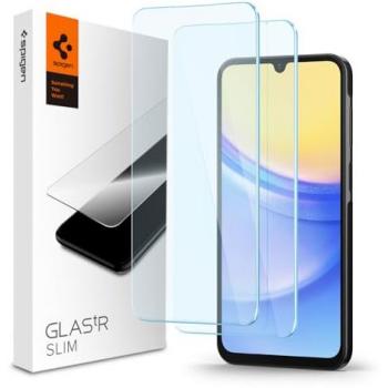 Protector de Pantalla de Cristal Templado Spigen Glas.tR Slim 2 Pack para Samsung Galaxy A15/A15 5G/A25 5G - Transparente