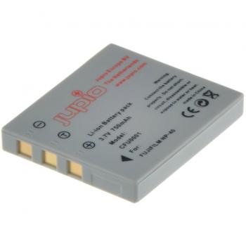 Jupio NP-40 750mAh Rechargeable Lithium-Ion Battery Compatible with Fuji, Pentax, and Samsung