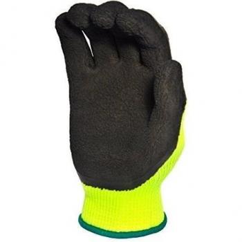 G & F 1516 x l premium de alta visibilidad All Purpose microfoam doble textura Revestimiento de seguridad para trabajo y guantes de jardinería para hombres y mujeres, XL