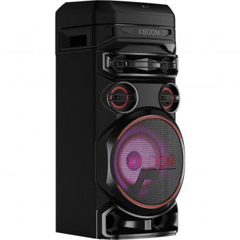 LG XBOOM RNC7 Altavoz Bluetooth 500W con Mesa DJ, Iluminación LED, Karaoke, DAB+, Alarma, Puerto USB, 3 Altavoces, Conectividad Bluetooth - Negro