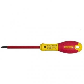 STANLEY 0-65-416 - Destornillador aislado vde 1000v FatMax phillips ph2 x 125 mm