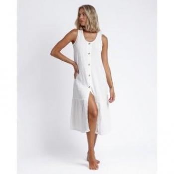 VESTIDO LARGO PALOMITA ADMAS BLANCO PARA MUJER