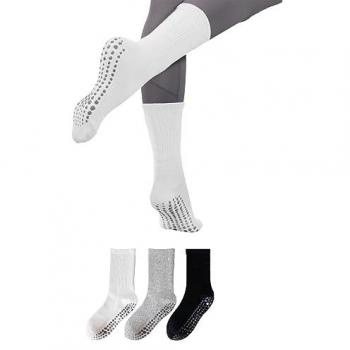 MAGIC SELECT 3 Pares de Calcetines de Yoga Antideslizantes, Calcetines Deportivos de Algodón para Mujer y Hombre, Medias para Fitness, Pilates, Ballet, Interior, Gimnasia y Entrenamiento