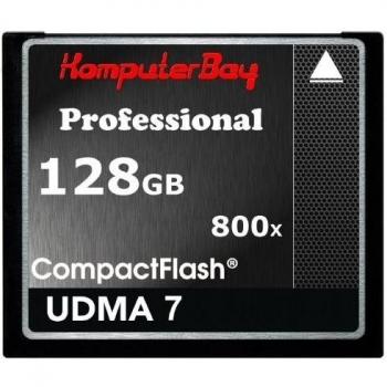 Komputerbay - Tarjeta Profesional Compact Flash CF,128 GB, 800X, velocidad Extreme UDMA 7 RAW