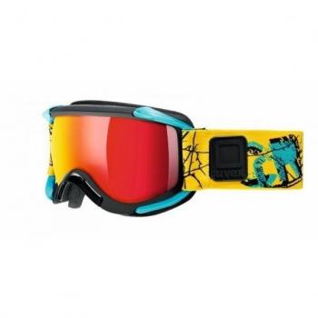 Gafas de esquí Uvex Sioux BLK Lite Blue