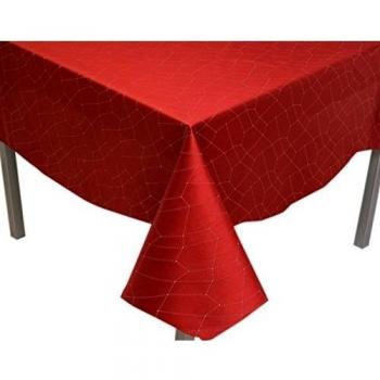 Mantel 140x300 cm FIESTA rojo