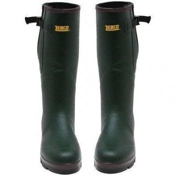 Zebco Rubber Unisex - Botas, tamaño 41, color verde