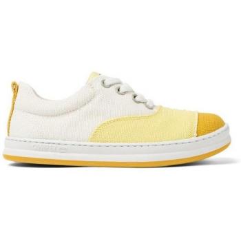 CAMPER Twins Sneakers for Girls - Orange, Yellow, White, Size 29, Cotton Fabric; CAMPER Twins Sneakers for Girls - Orange, Yellow, White, Size 11, Cotton Fabric