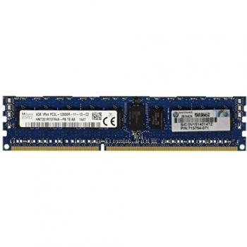 HP 4GB (1x4GB) Single Rank x4 PC3L-12800R (DDR3-1600) Registered CAS-11 Low Voltage Memory Kit - Memoria (4 GB, DDR3, 1600 MHz, 0 - 85 °C, -25 - 95 °C, 10 - 80%)