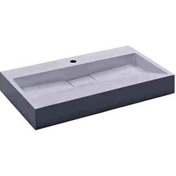 vidaXL Wash Basin 80x46x11 cm Mineral Cast/Marble Cast White