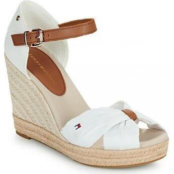 Sandalias de Cuña para Mujer Tommy Hilfiger Basic Open Toe Alta Écru