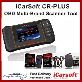 iCarsoft CR Plus para vehículos multi-brand – OBDII Herramienta de diagnóstico profesional