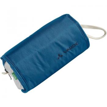 Vaude Wash Bag M - Unisex Travel Toiletry Organizer - Kingfisher Blue