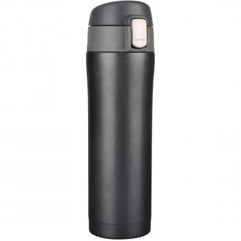 MAVIE Taza con Aislamiento de Viaje, 450 ml Botella de Acero Inoxidable con Aislamiento al Vacío Termostático Taza de La Botella de Isoterma Taza con Aislamiento de Viaje para Café Campamento