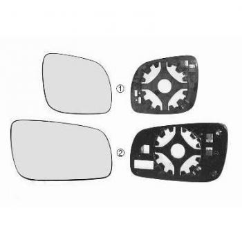 Cristal de espejo retrovisor exterior VAN WEZEL 7620834