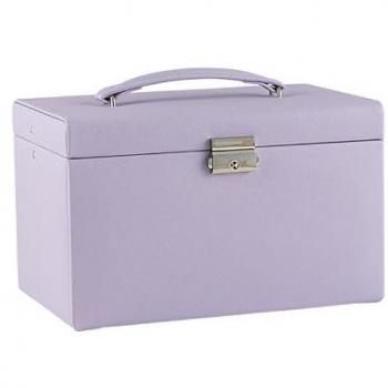 Joyero Rosa Jolie 2.0 Friedrich23 con diseño de cruz y acabado lavanda