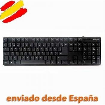 TECLADO ESPAÑOL PS2-USB COLOR NEGRO