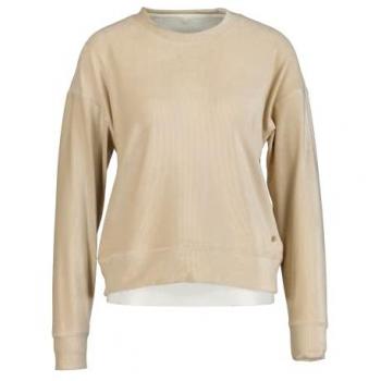 Camiseta de manga larga para mujer Deeluxe Joya, color natural, talla M