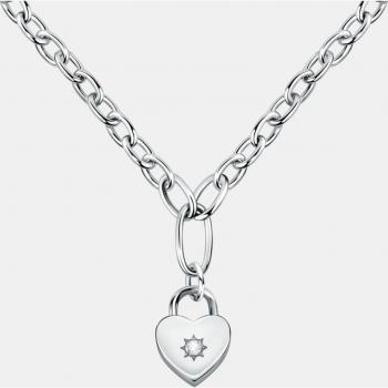 Collar de Mujer Morellato Abbraccio - Elegante Accesorio de Acero y Cristal