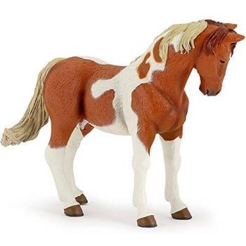 Papo Pinto Mare Figurine - Multicolored Horse Toy for Ages 3 and Up (Model 51094)