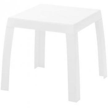 Mesa redonda Giove Cristobal blanca Ø 90 cm