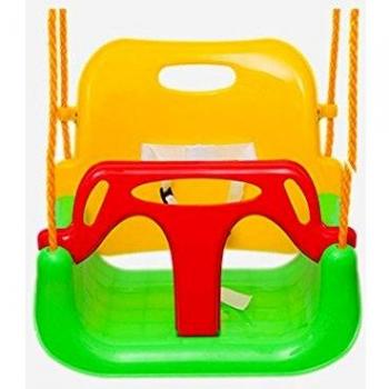 EXTSUD 3 En 1 Columpios Infantiles para Bebés Niños con Silla Convertible en Asiento de Seguridad, Carga Máx. 150 KG, para Casa Jardín Interiores o Exteriores