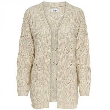 Only Cardigan Donna Beige