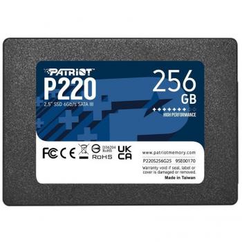 Patriot Memory P220 256GB 2.5 SATA III SSD