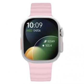 Reloj Inteligente Radiant Hollywood RAS10906 Rosa con Pulsómetro, Tensiómetro, Monitor de Sueño y Pulsera de Actividad para Hombre y Mujer, Compatible con Android e iOS