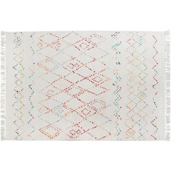 Alfombra DKD Home Decor Blanco Multicolor 120 x 180 x 0,7 cm
