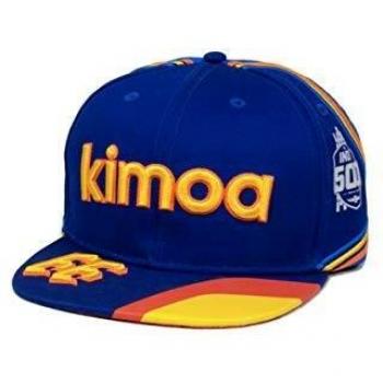 KIMOA - Curva Gorra de béisbol, Azul, Estándar Unisex Adulto