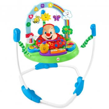 Fisher-Price Saltador activity de perrito, juguete para bebé +6 meses