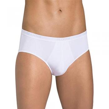 Sloggi Basic Midi Men's Briefs 2-Pack - White Cotton