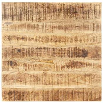 Mesa de Comedor Jardín Patio Superficie de Madera Maciza de Mango 15-16 mm 70x70 cm