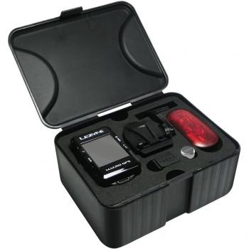 Lezyne Macro GPS Ordenador, 0.141 kilograms, color negro, Incluye monitor de frecuencia cardiaca y sensor de velocidad de Cadencia